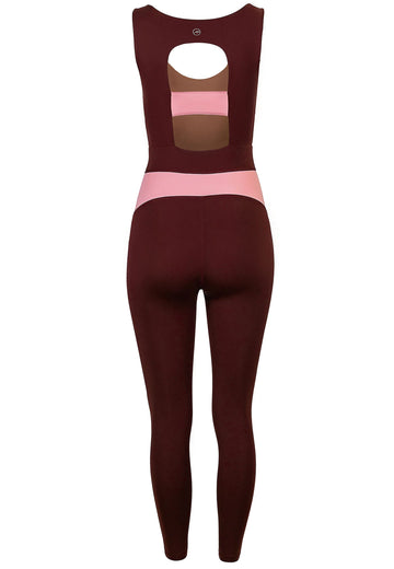 Vision Jumpsuit - Henna Red - AchievePrime 