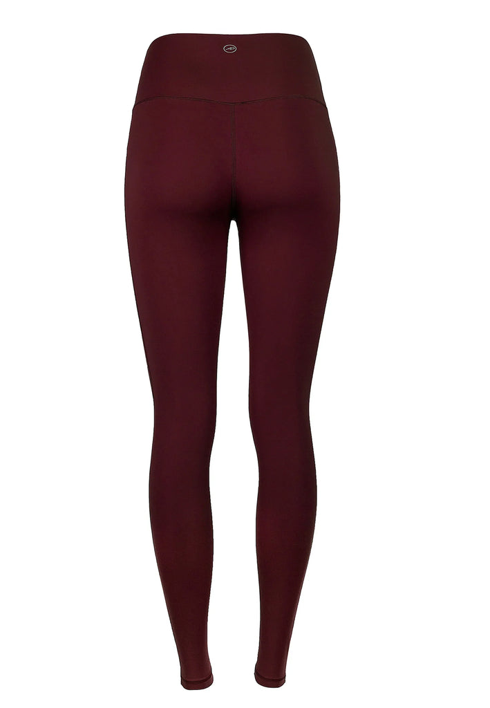 Motion Leggings mit hohem Bund - Henna Red - AchievePrime 
