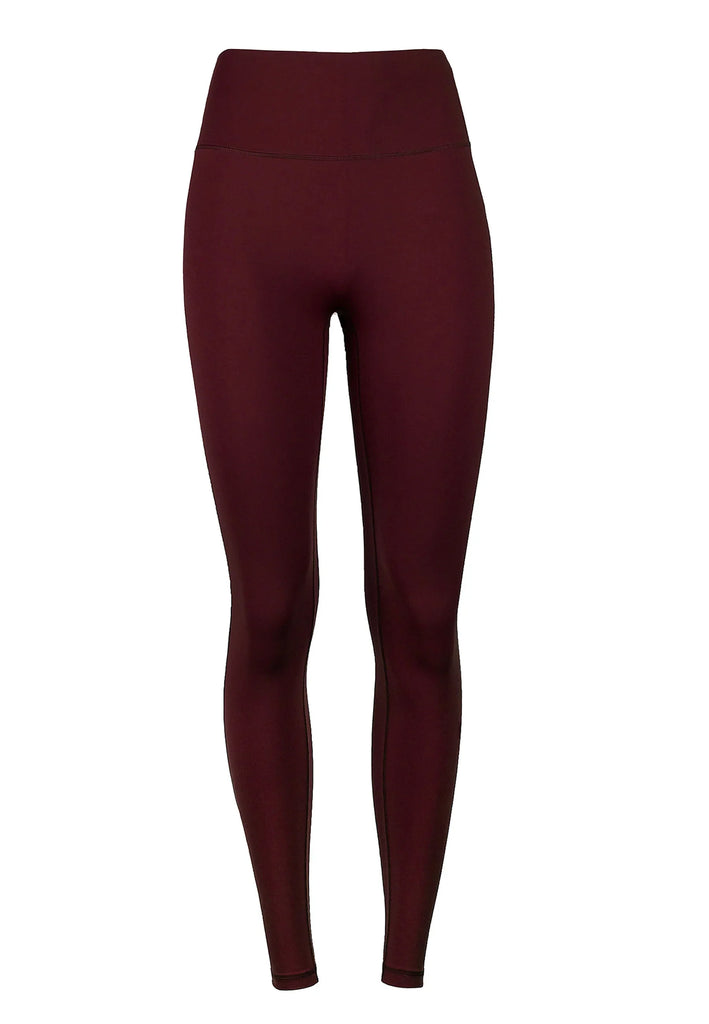 Motion Leggings mit hohem Bund - Henna Red - AchievePrime 