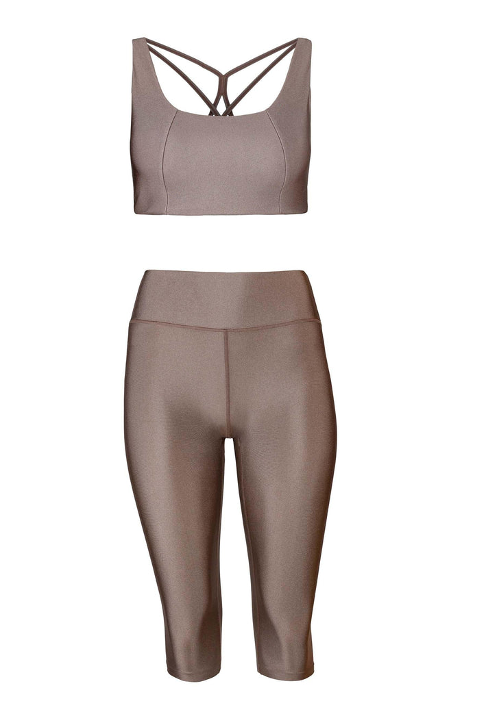 Force BH & Impulse Crop Leggings Set - Stardust - AchievePrime 