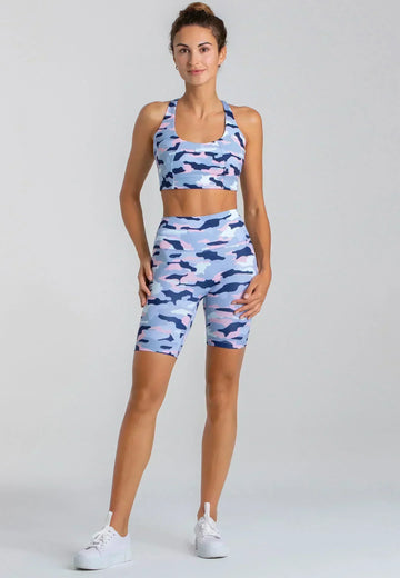 Force BH & Star Bike Shorts Set - Camo - AchievePrime 