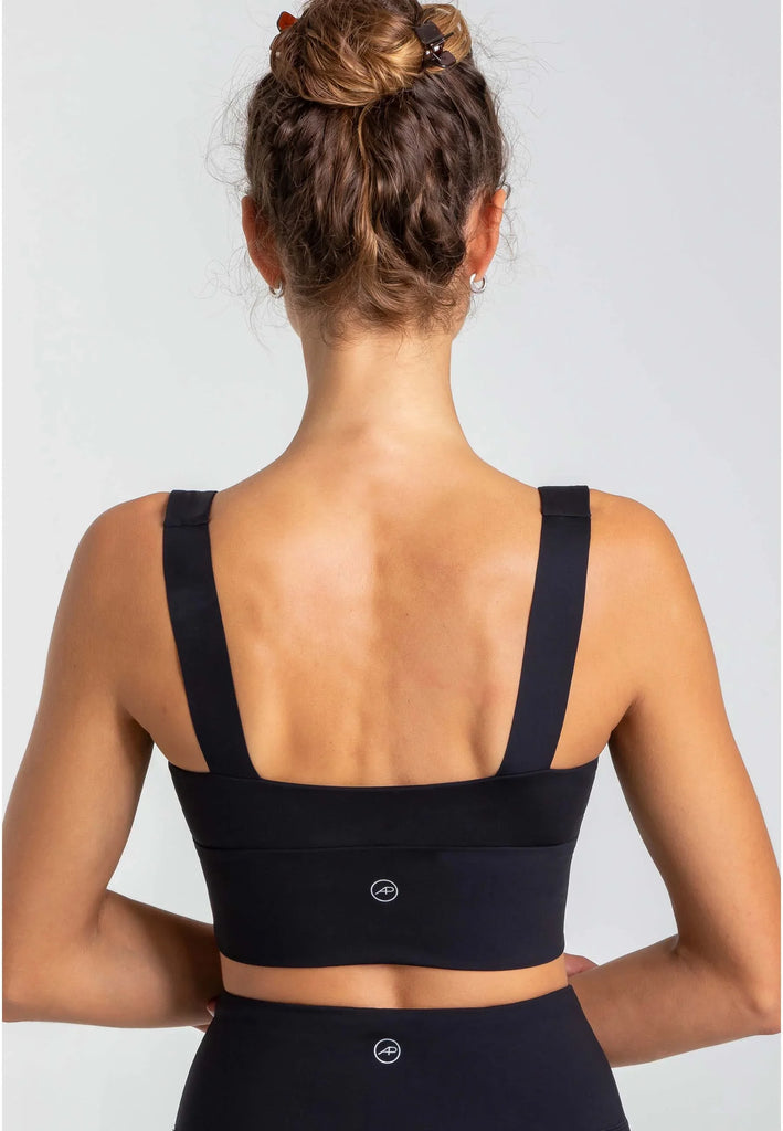 Elegantes Crop Top Damen Rückenansicht