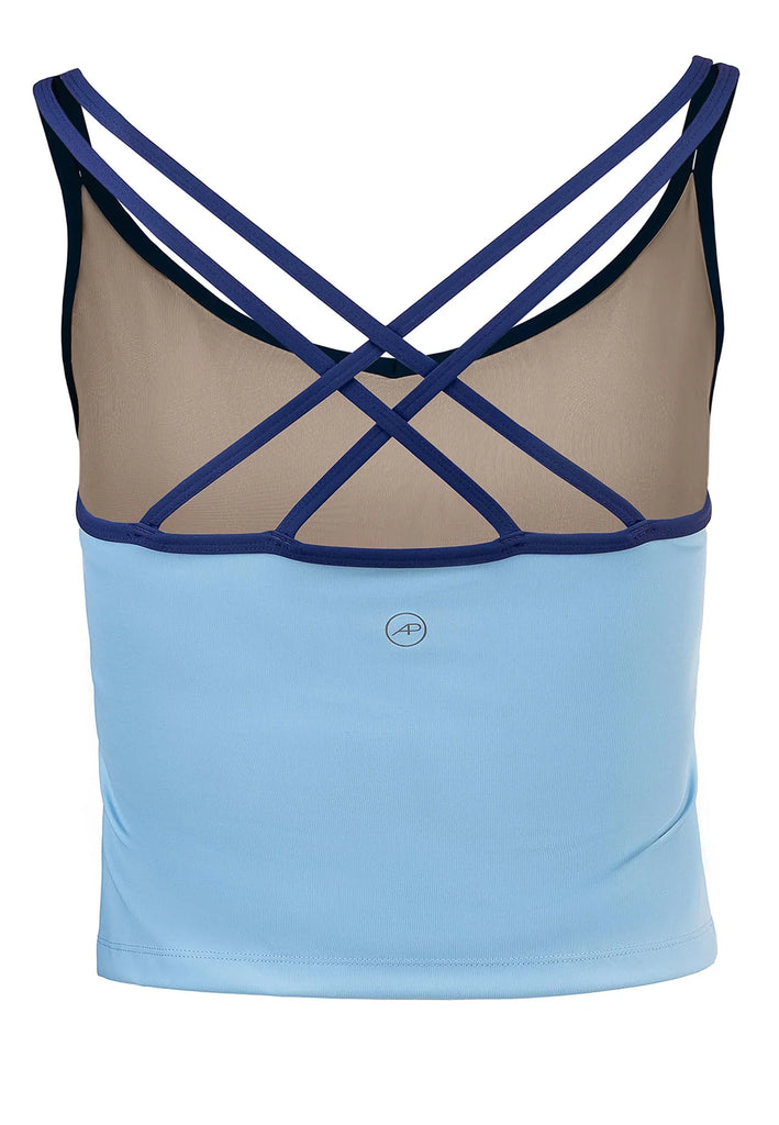 Spirit Tank Top  – Dusty Baby Blue AchievePrime 10