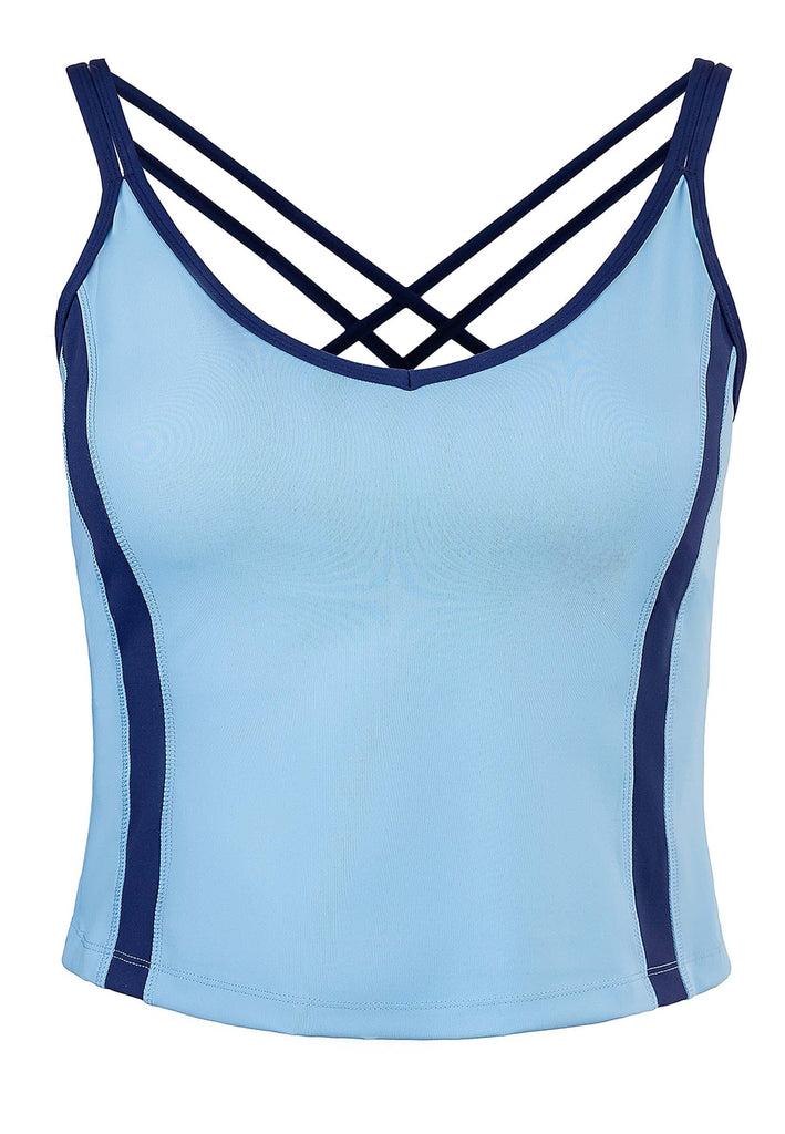 Spirit Tank Top  – Dusty Baby Blue AchievePrime 5