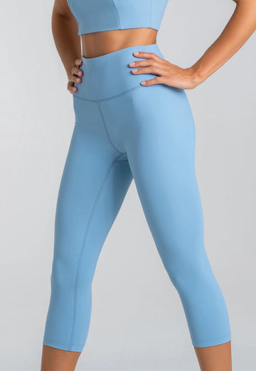 Glatte 3/4 Sporthose ohne Seitennähte