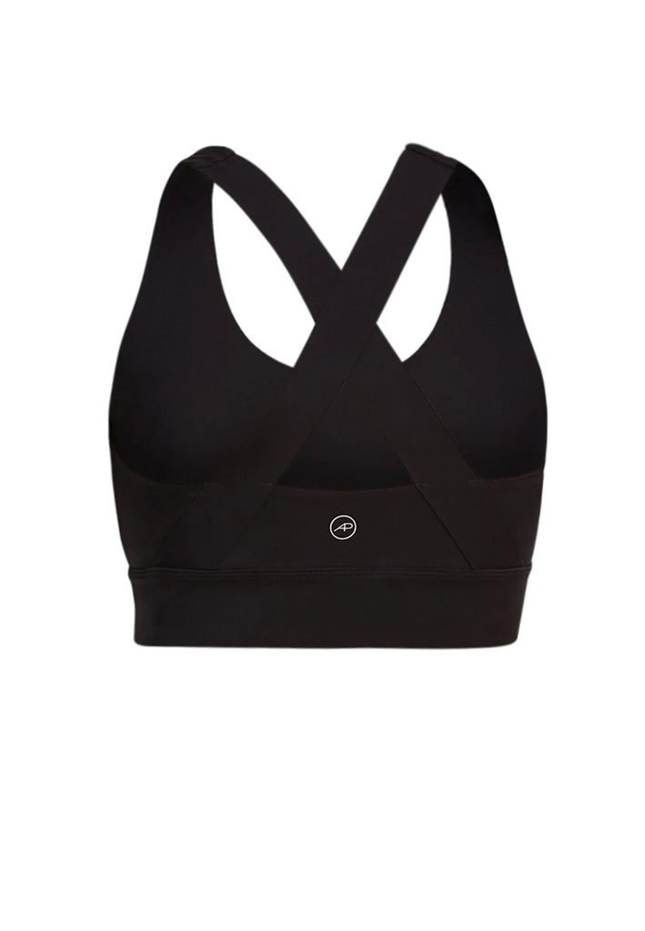 Luna Sport-BH Starker Halt - Schwarz - AchievePrime 