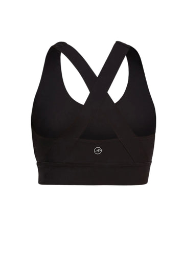 Luna Sport-BH Starker Halt - Schwarz - AchievePrime 