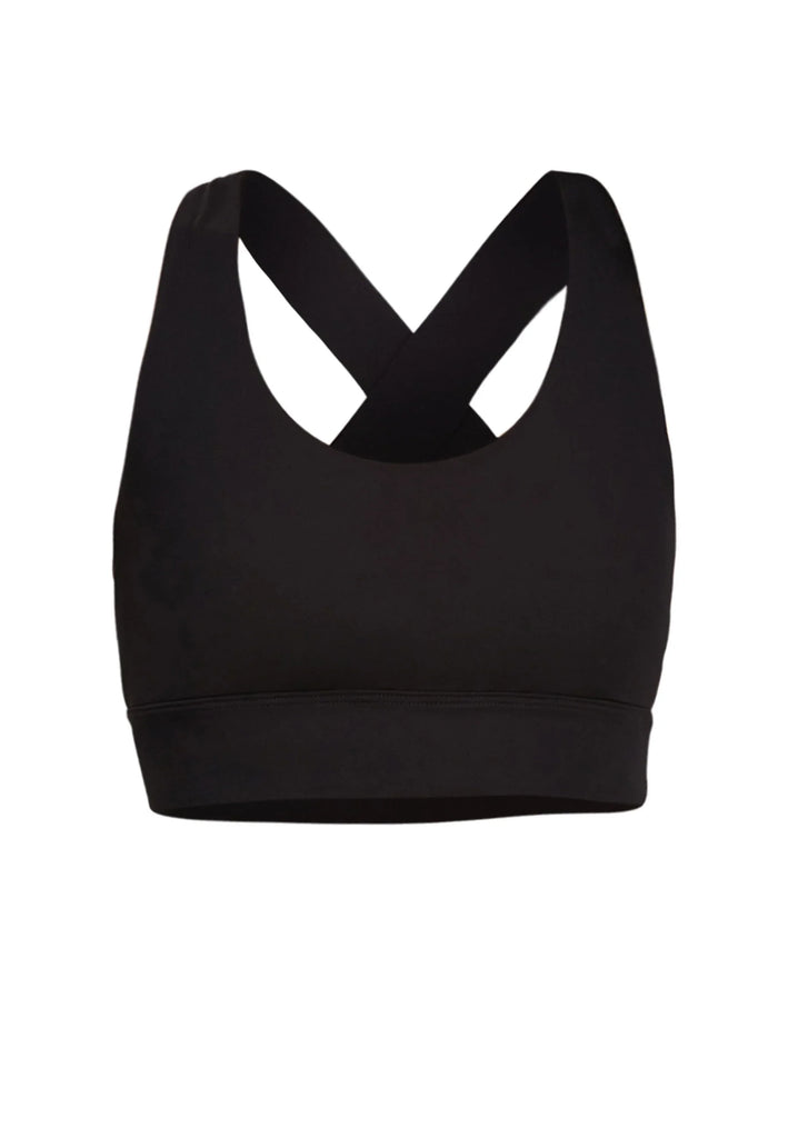 Luna Sport-BH Starker Halt - Schwarz - AchievePrime 