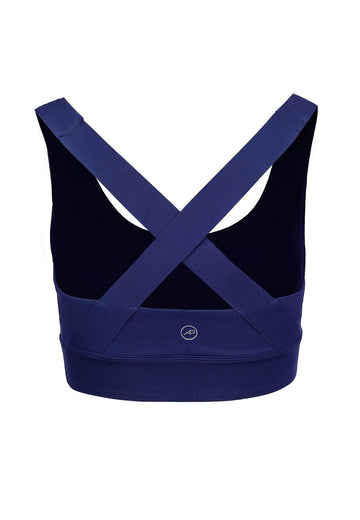 Luna Sport-BH Starker Halt - True Blue - AchievePrime 