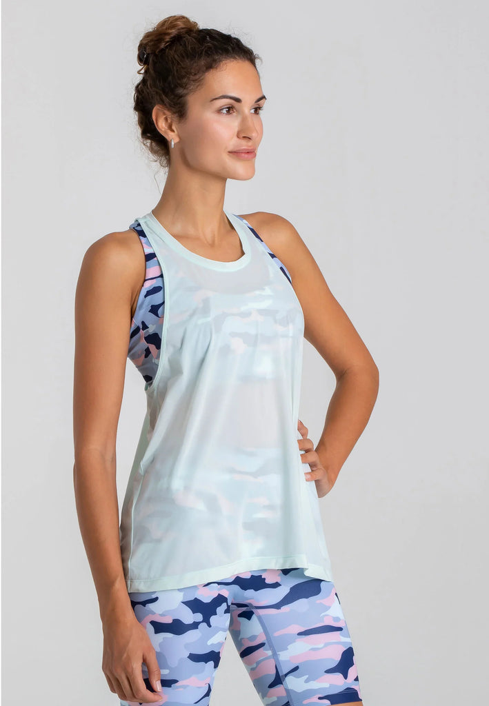 Frisches Fitness Top Damen Detail