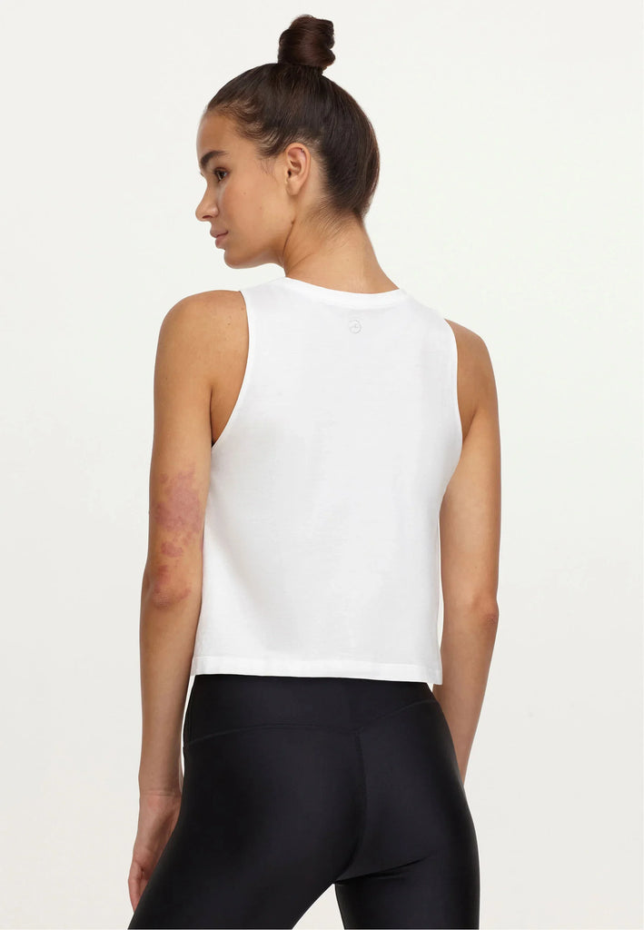 Time Crop Top - White - AchievePrime 3