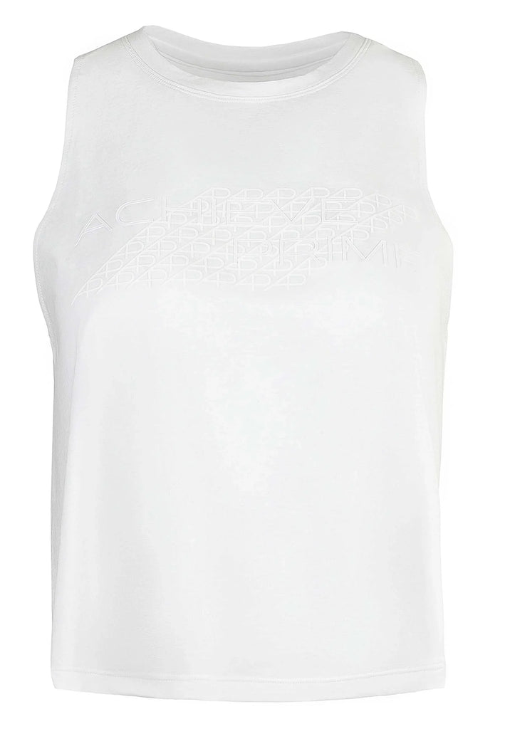 Time Crop Top - White - AchievePrime 4