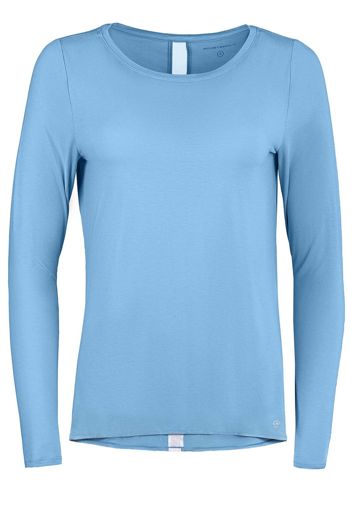 Nachhaltiges Lounge Oberteil Damen blau