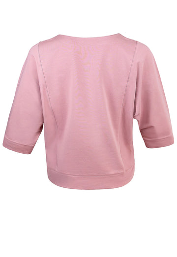 Premium Loungewear Oberteil Damen Rose