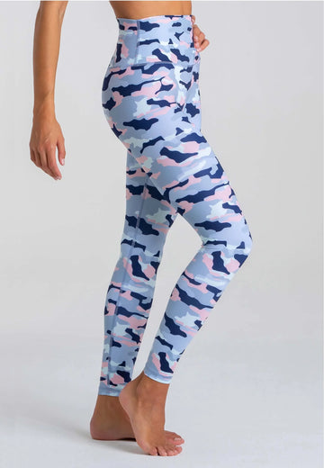 Vector Leggings mit superhohem Bund - Camo - AchievePrime 