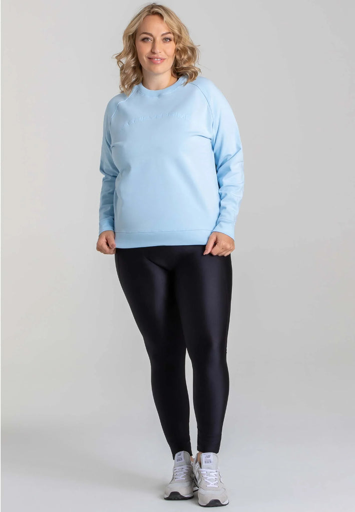 Stretch Leggings mit hohem Bund - Liquid Black - AchievePrime 