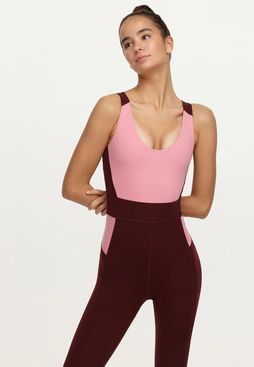 Vision Jumpsuit - Henna Red - AchievePrime 