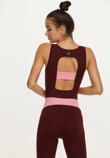 Vision Jumpsuit - Henna Red - AchievePrime 