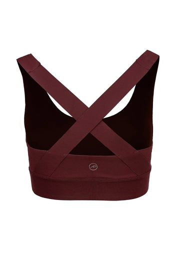 Luna Sport-BH Starker Halt - Henna Red - AchievePrime 